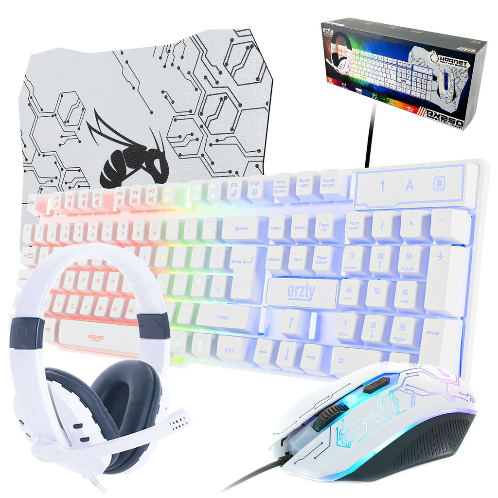 Hornet RX-250: 4-in-1 RGB Gaming Gear Bundle - Gaming Accessories by Handbags Specialist Headquarter | Available at Handbags Specialist Headquarter