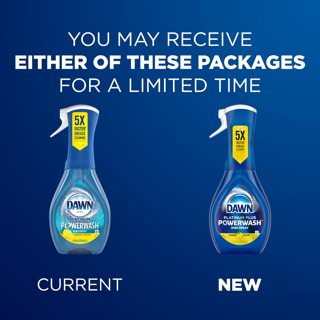 Dawn Powerwash Fresh: 1 Spray + 3 Refill Bundle - Dish Soap Liquid by Handbags Specialist Headquarter | Available at Handbags Specialist Headquarter