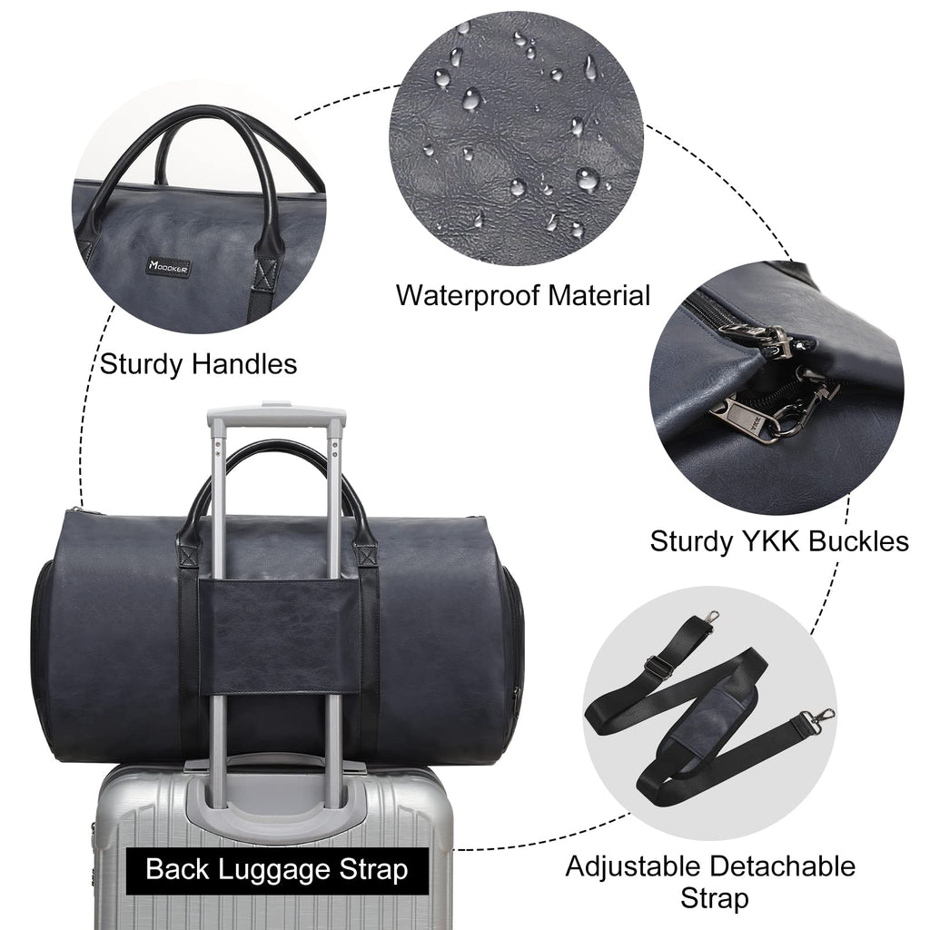 Modoker Travel Garment Bag - Versatile & Stylish - Luggage Travel Bags by Handbags Specialist Headquarter | Available at Handbags Specialist Headquarter