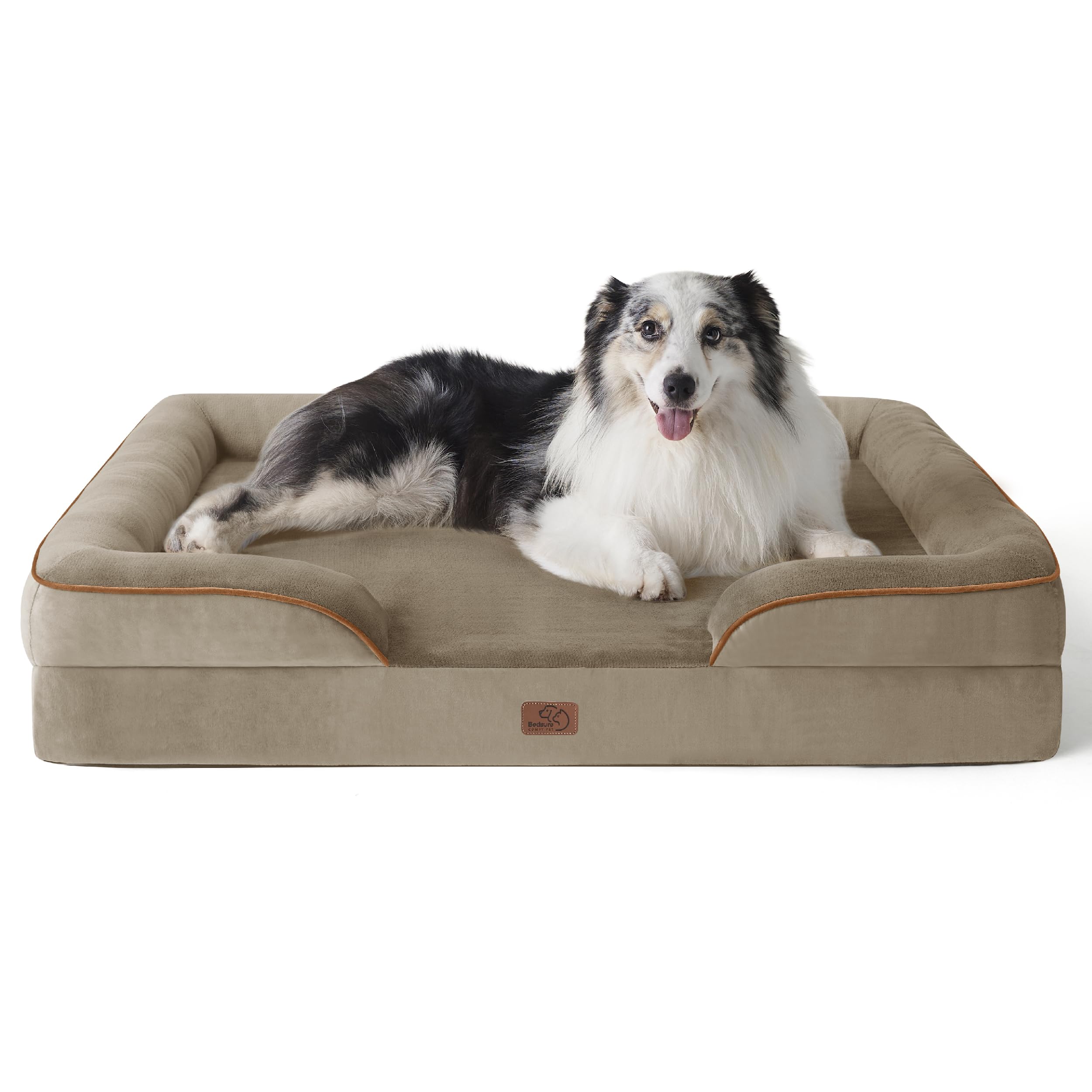 ComfyPaws Orthopedic Washable Dog Sofa - Large, Grey -  by Handbags Specialist Headquarter | Available at Handbags Specialist Headquarter