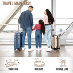 Veken Travel Cubes - 8 Piece Set - Luggage Travel Bags by Handbags Specialist Headquarter | Available at Handbags Specialist Headquarter