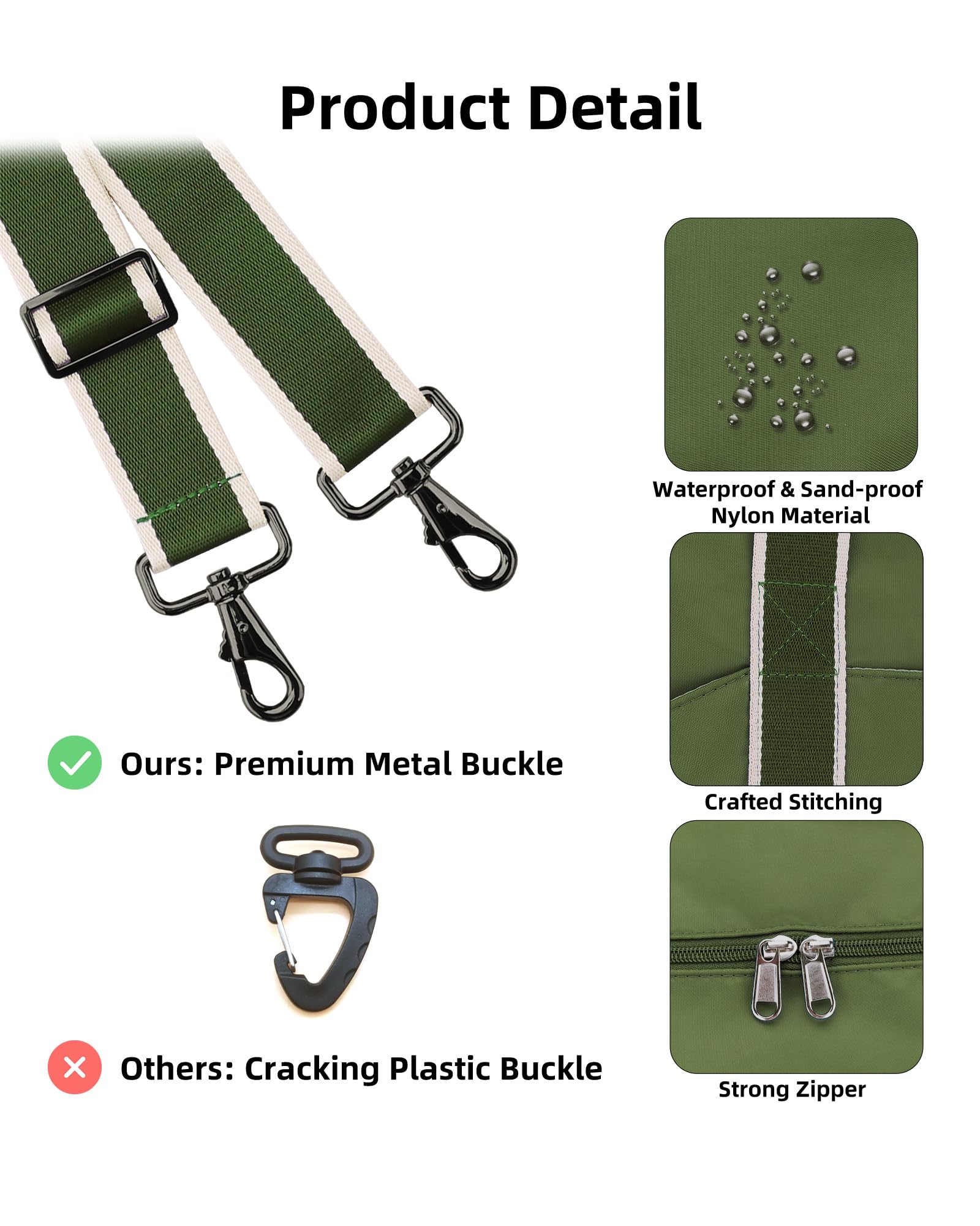 WALNEW Foldable Waterproof Travel Duffel Bag - Luggage Travel Bags by Handbags Specialist Headquarter | Available at Handbags Specialist Headquarter