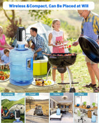 Portable USB Water Dispenser for 3-5 Gallon Bottles