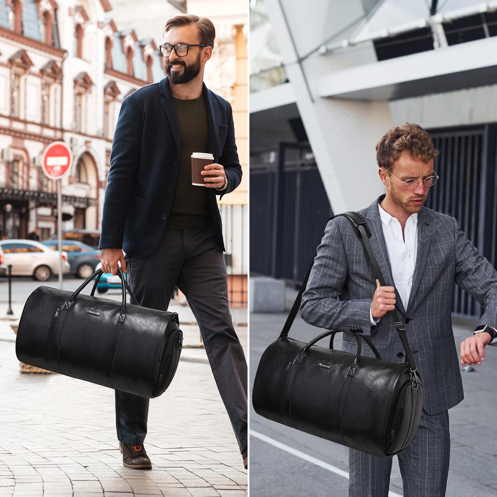 Modoker Travel Garment Bag - Versatile & Stylish - Luggage Travel Bags by Handbags Specialist Headquarter | Available at Handbags Specialist Headquarter