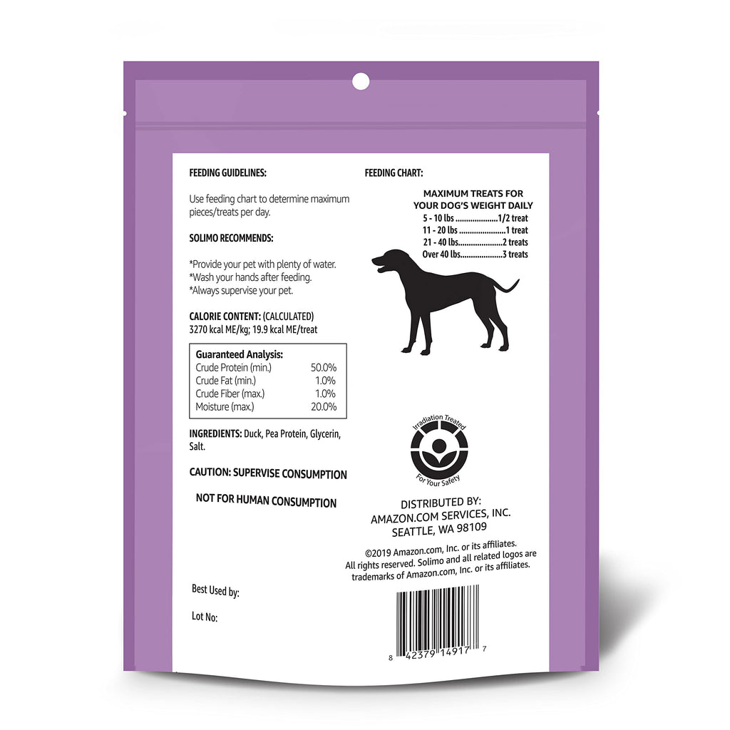 Solimo Sweet Jerky Dog Treats - 2 lbs - Pet Supplies by Handbags Specialist Headquarter | Available at Handbags Specialist Headquarter