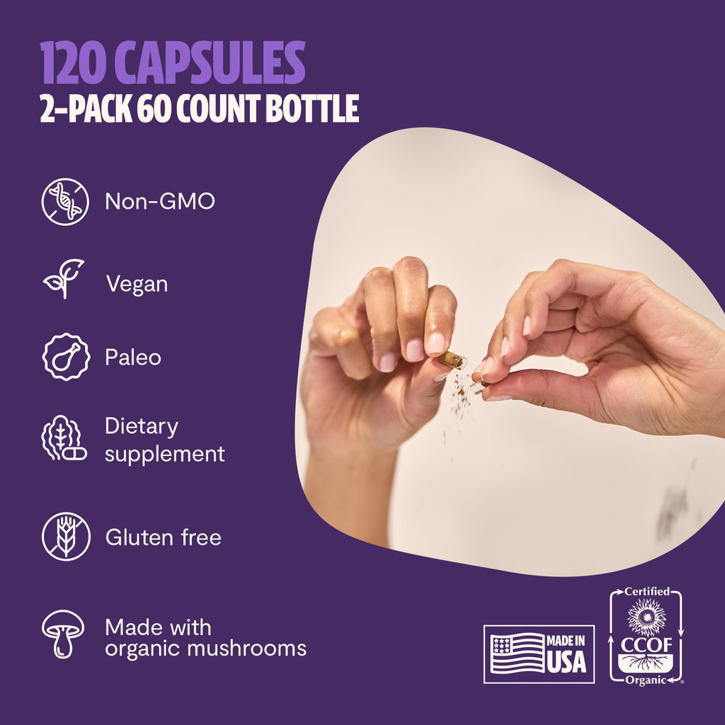 MushroomMind: Ultimate Nootropic Focus Formula - Health-Care by Handbags Specialist Headquarter | Available at Handbags Specialist Headquarter