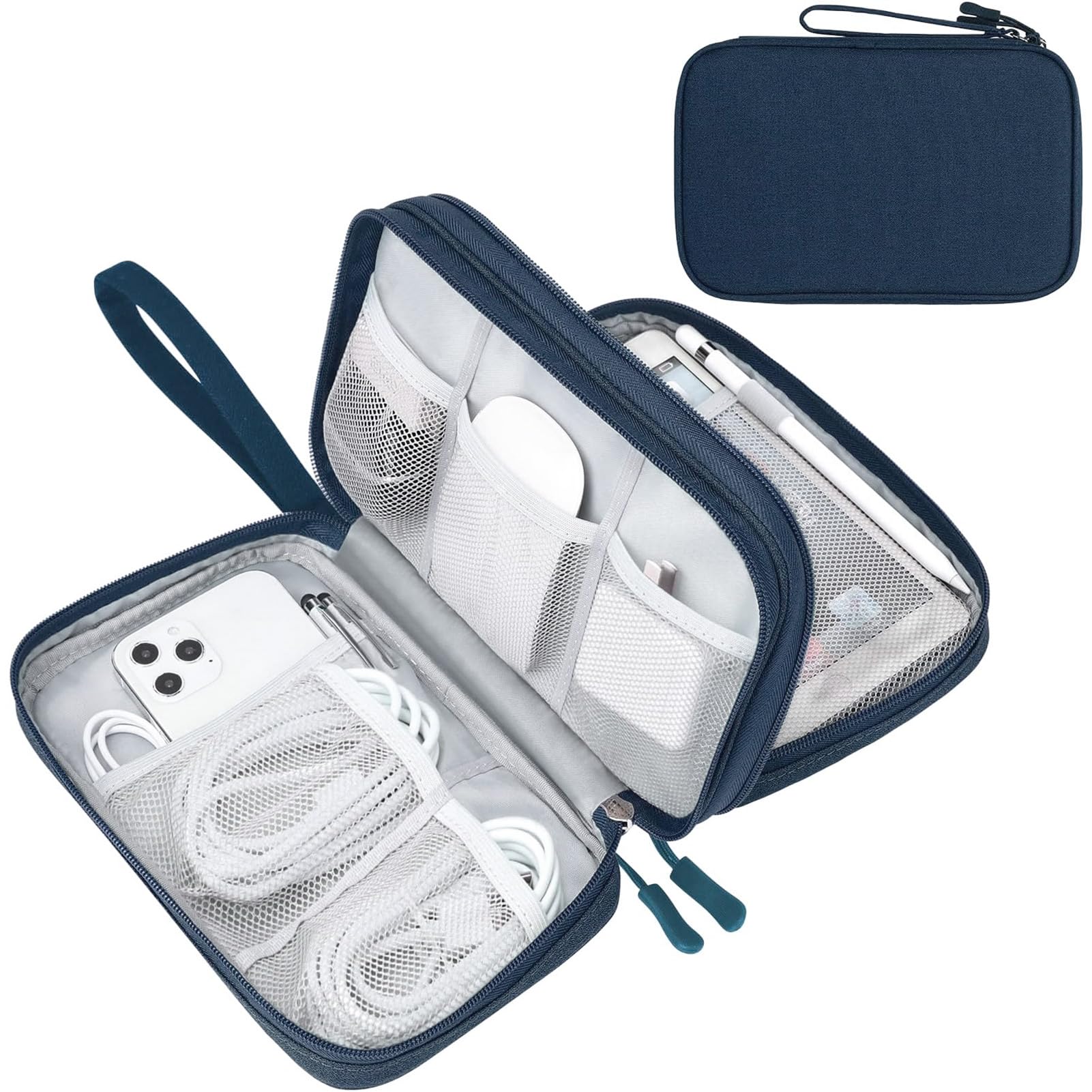 FYY All-in-One Travel Cable Organizer Pouch -  by Handbags Specialist Headquarter | Available at Handbags Specialist Headquarter
