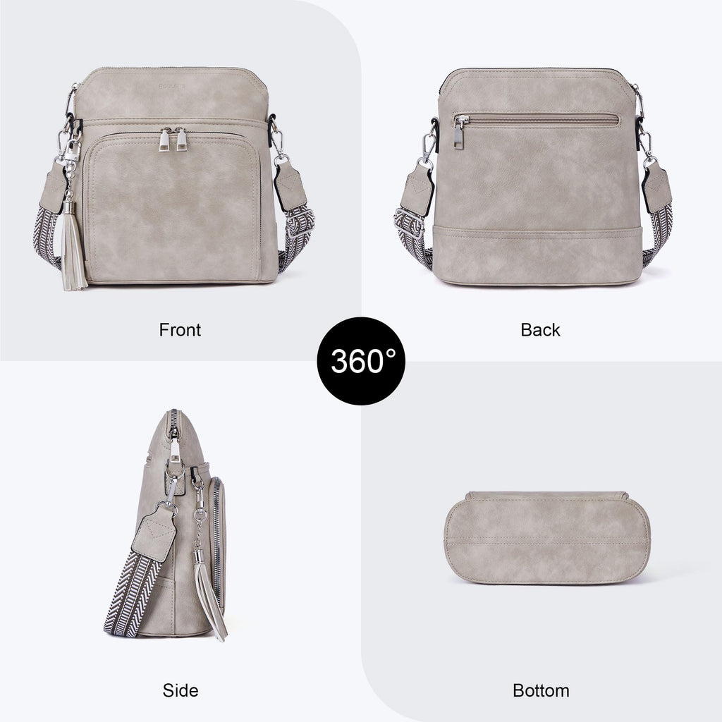 Tassel Charm Crossbody Bag for Women -  by Handbags Specialist Headquarter | Available at Handbags Specialist Headquarter