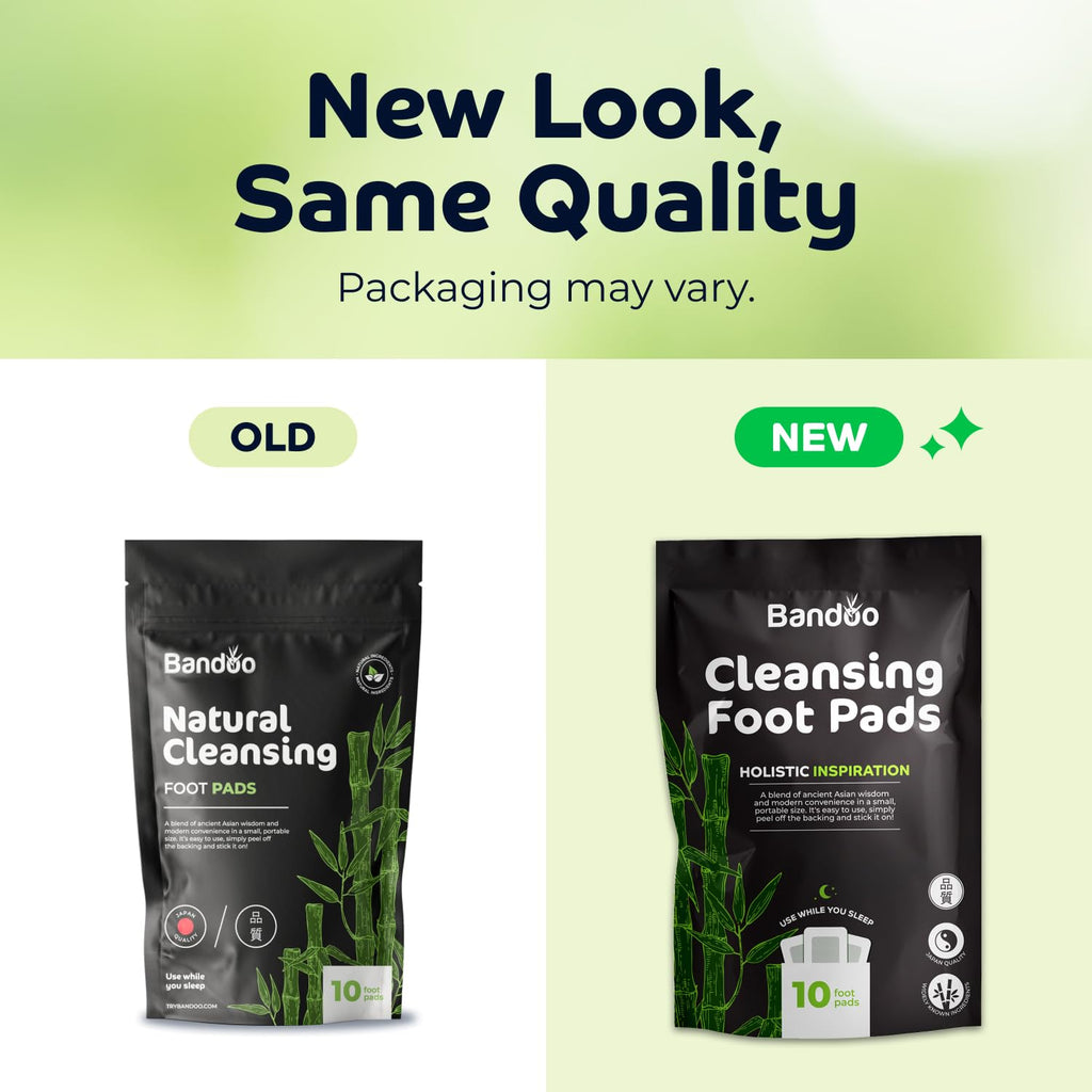 Bamboo Bliss Deep Cleansing Foot Pads - 10 Pack - Health Care by Handbags Specialist Headquarter | Available at Handbags Specialist Headquarter