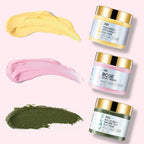 ANAI RUI 3 Pack Clay Mask Set for Smoothing & Glow