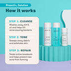 Proactiv 3 Step Acne Treatment Kit + Patches