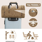 Wildroad 50L Waxed Canvas Waterproof Duffle Bag