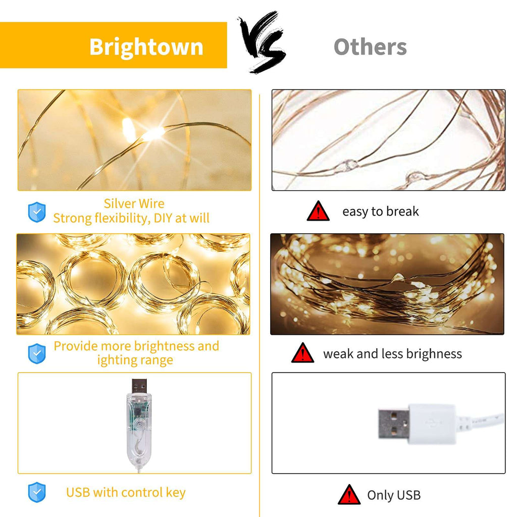 Minetom 300 LED Dimmable Fairy Curtain Lights - Decor by Handbags Specialist Headquarter | Available at Handbags Specialist Headquarter