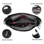 Lapsting Boho Faux Leather Hobo Shoulder Bag