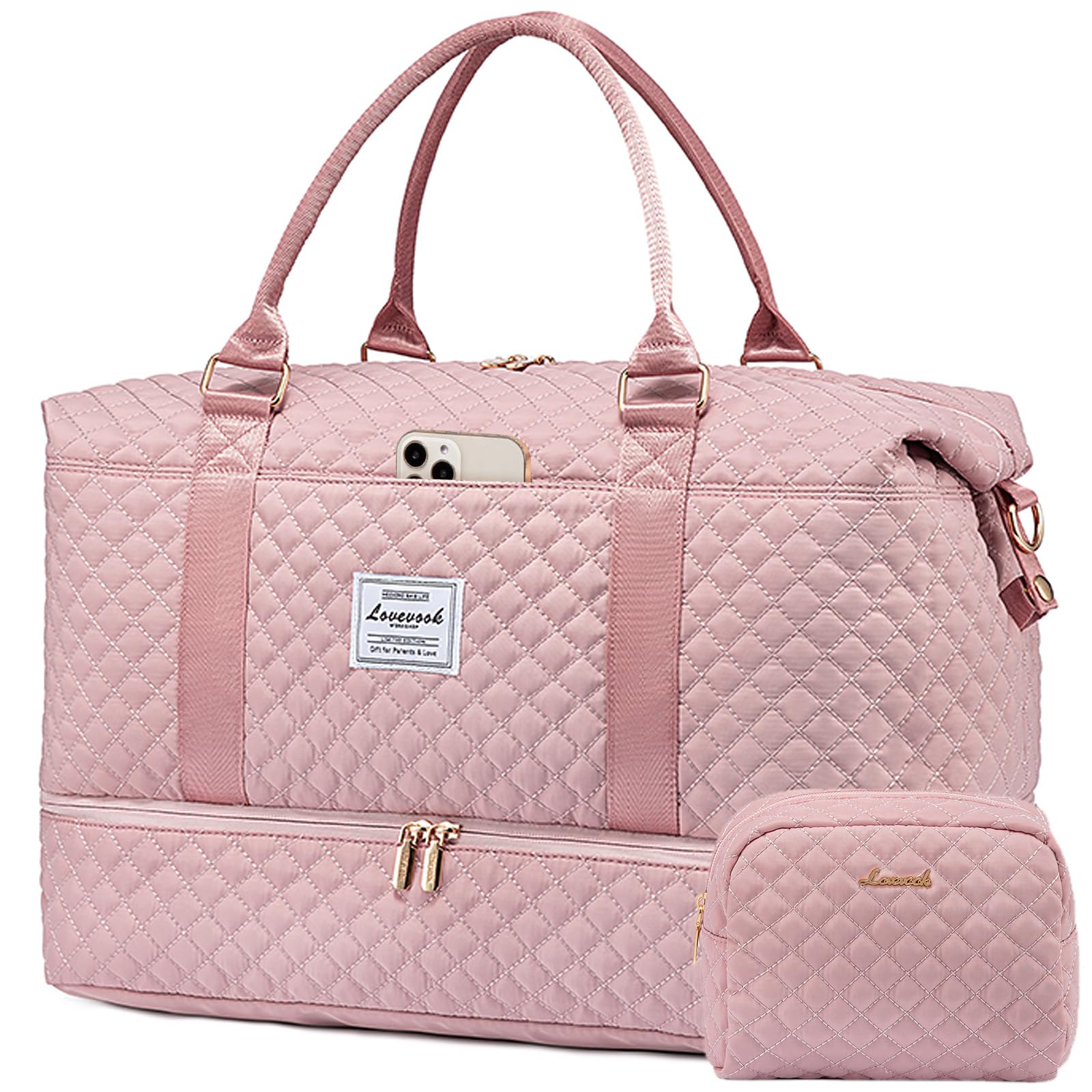 LOVEVOOK All-in-One Duffle: Travel & Gym Ready - Luggage Travel Bags by Handbags Specialist Headquarter | Available at Handbags Specialist Headquarter