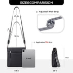 Chic Leather Crossbody with Card Slots for Women -  by Handbags Specialist Headquarter | Available at Handbags Specialist Headquarter