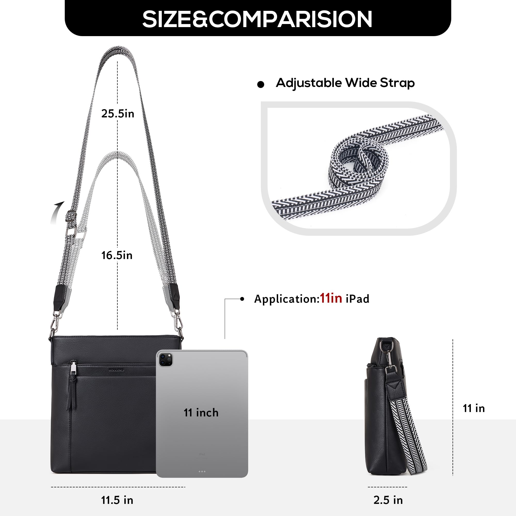 Chic Leather Crossbody with Card Slots for Women -  by Handbags Specialist Headquarter | Available at Handbags Specialist Headquarter