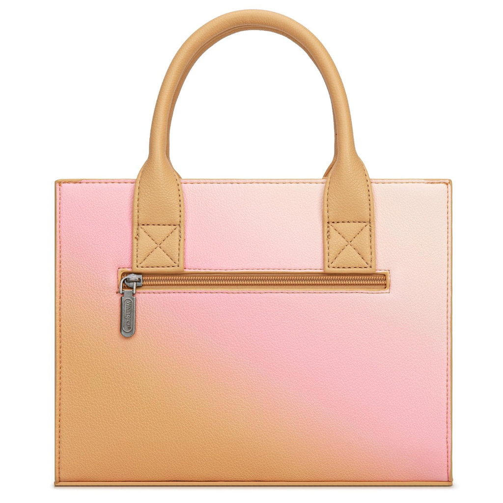 Western Chic Wrangler Tote: Vegan Leather, Versatile Strap