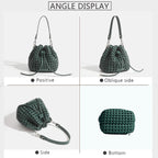 Hollow Bucket Tote Bag -  by Handbags Specialist Headquarter | Available at Handbags Specialist Headquarter