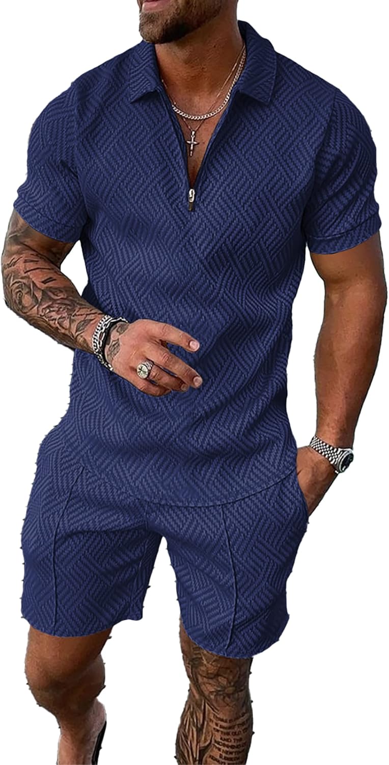 Men's Summer Tracksuit 2-Piece Set