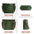 ChicHobo Vegan Leather Crossbody Bag with Strap -  by Handbags Specialist Headquarter | Available at Handbags Specialist Headquarter