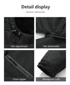 Men's Mountain Ski Jacket - Waterproof & Warm