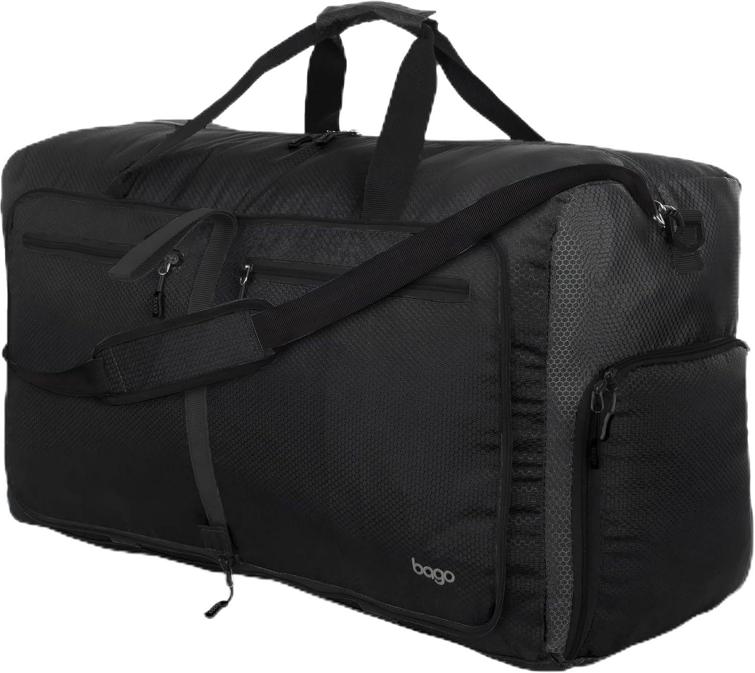 Bago 60L Foldable Travel Duffle Bag with Shoe Compartment
