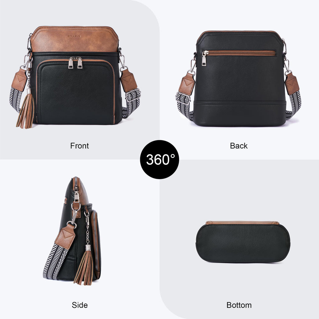 Tassel Charm Crossbody Bag for Women -  by Handbags Specialist Headquarter | Available at Handbags Specialist Headquarter