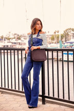 AUYOCO Chic Vegan Leather Crossbody Bag with Strap -  by Handbags Specialist Headquarter | Available at Handbags Specialist Headquarter