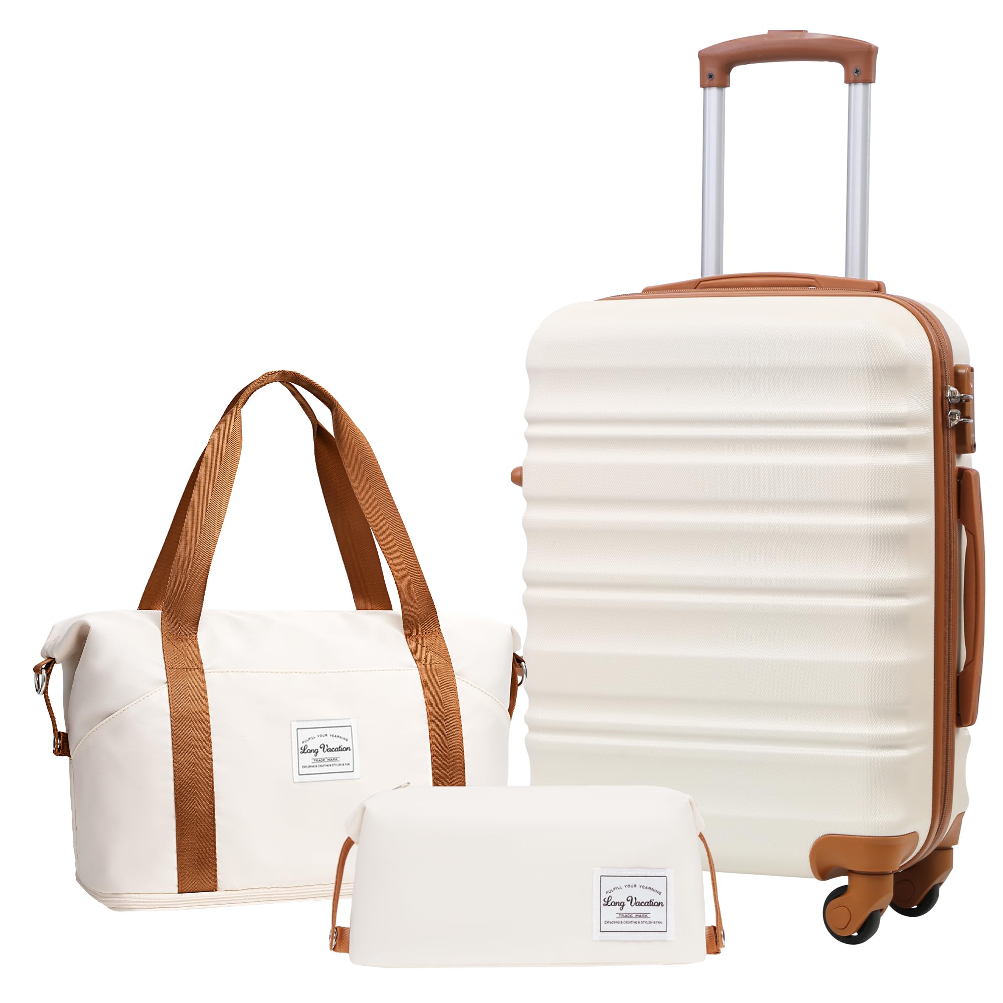 VoyagePro 6-Piece Hardshell Luggage Set - Luggage Travel Bags by Handbags Specialist Headquarter | Available at Handbags Specialist Headquarter