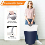 BlissTotes 90L Collapsible Laundry Hamper - Black - Laundry Baskets by Handbags Specialist Headquarter | Available at Handbags Specialist Headquarter