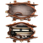 Dasein Women’s 2pcs Satchel & Shoulder Bag Set
