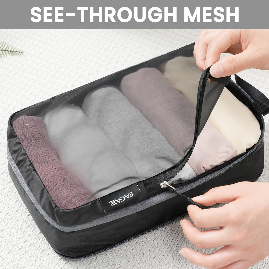BAGAIL Travel Compression Cubes Set for Packing Ease -  by Handbags Specialist Headquarter | Available at Handbags Specialist Headquarter