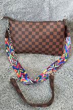 Adored PU Leather Studded Shoulder Bag - handbags by Trendsi | Available at Handbags Specialist Headquarter