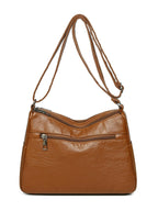 PU Leather Adjustable Strap Shoulder Bag - Shoulder Bags by Trendsi | Available at Handbags Specialist Headquarter
