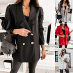 ChicLap: Women's Double Breasted Blazer Jacket