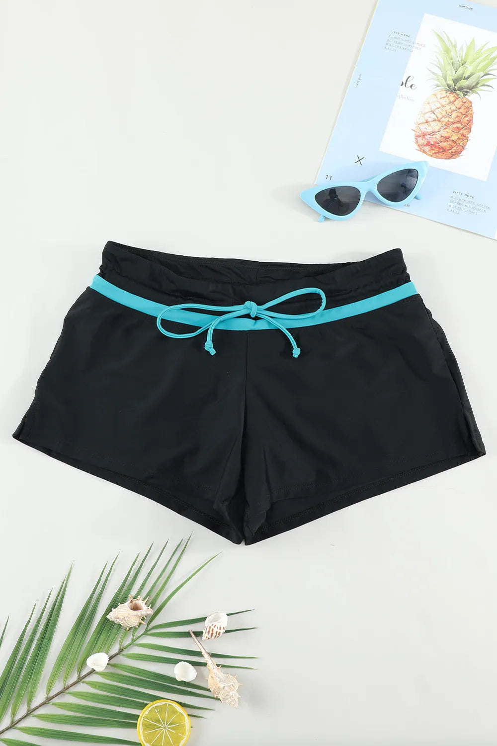 Full Size Drawstring Swim Shorts -  by Trendsi | Available at Handbags Specialist Headquarter