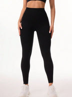 Pocketed High Waist Active Leggings - Leggings by Trendsi | Available at Handbags Specialist Headquarter