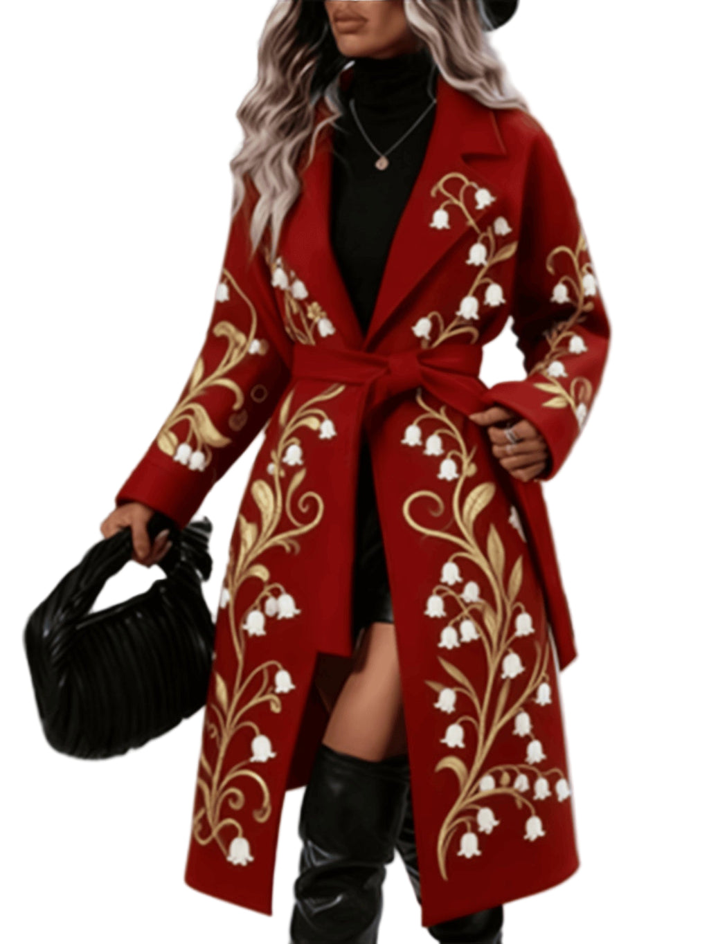 ChicStroll: Trendy Long Coat for Every Occasion - Luxury Long Coat by Trendsi | Available at Handbags Specialist Headquarter