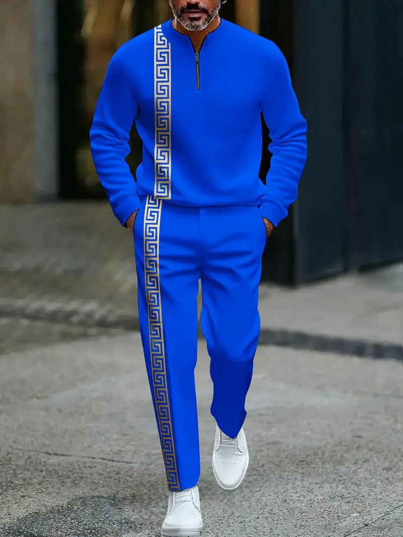 VersaFit Long-sleeve Polo & Pant Set