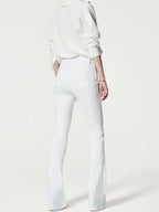 Full Size High-Waisted Flare Jeans Plus Size - Women / Jeans & Denim by Trendsi | Available at Handbags Specialist Headquarter