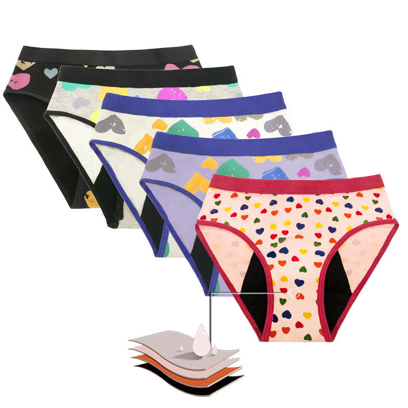 ColorSplash Leakproof Girls' Panties