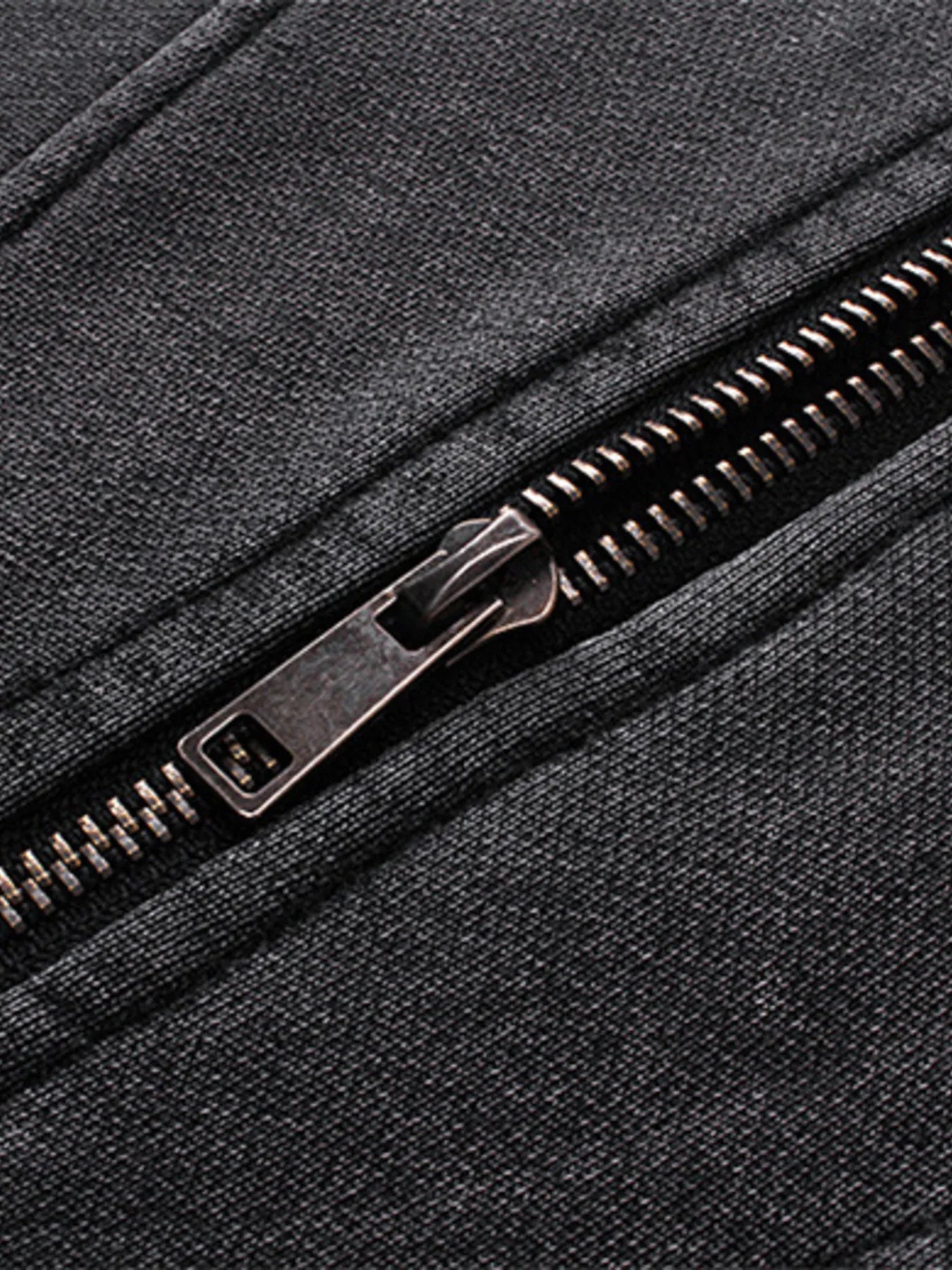 Men's Washed Zip Up Long Sleeve Hooded Jacket - Men's jackets by Trendsi | Available at Handbags Specialist Headquarter