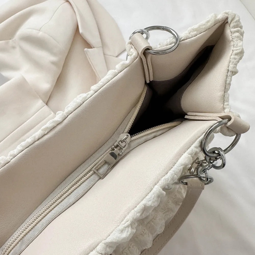 Cloud Puffy Polyester Tote Bag - Tote Bag by Trendsi | Available at Handbags Specialist Headquarter