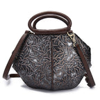 Color contrast casual women's handbag