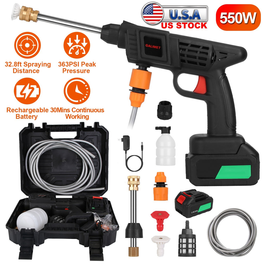 JetStream 48V Cordless Power Washer 363PSI with Battery - appliances by Trendsi | Available at Handbags Specialist Headquarter