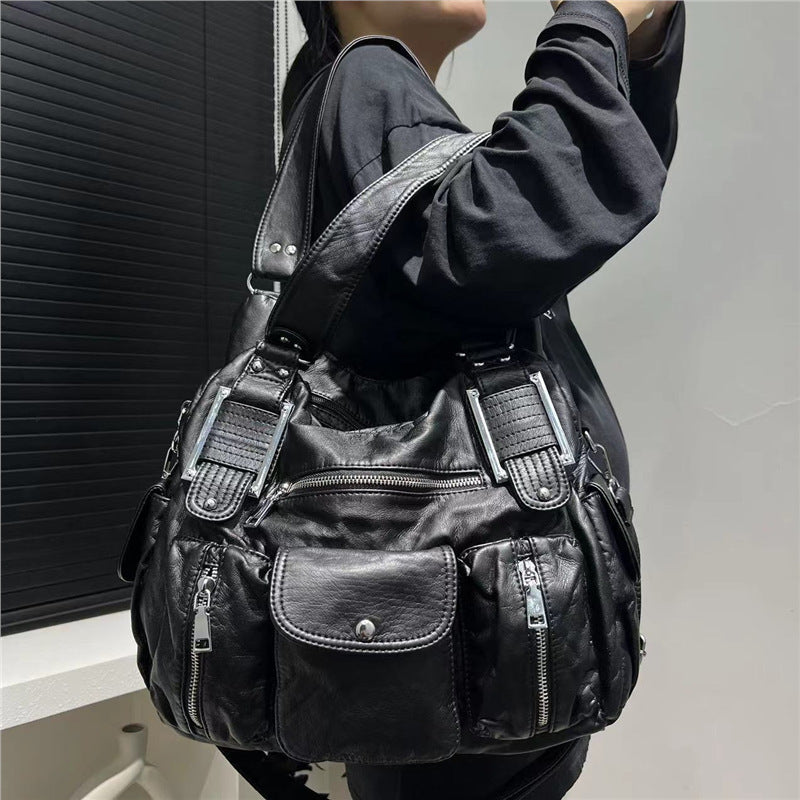 Lychee Vintage Tote: Chic Women's Messenger Bag - Shoulder bag by Trendsi | Available at Handbags Specialist Headquarter