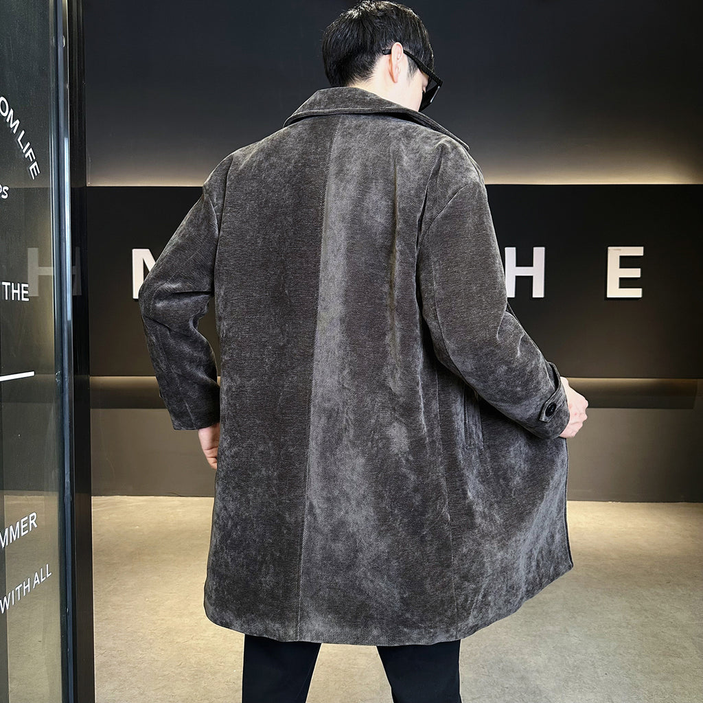 Chenille Cotton Wool Thick Windproof Coat