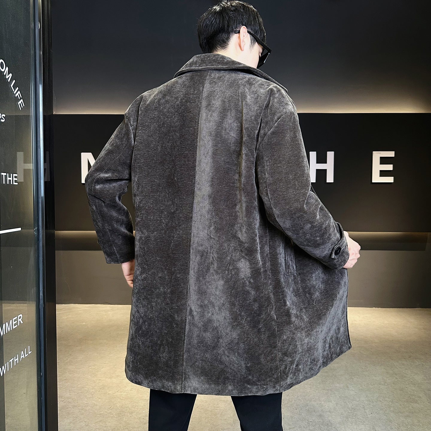 Chenille Cotton Wool Thick Windproof Coat