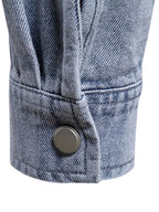 Men's Button Down Chest Pocket Denim Jacket - Men's jackets by Trendsi | Available at Handbags Specialist Headquarter